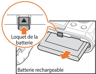 SAMSUNG NX3000 - Retrait de la batterie et de la carte mémoire - 1