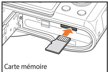 SAMSUNG NX3000 - Insertion de la batterie et de la carte mémoire - 2