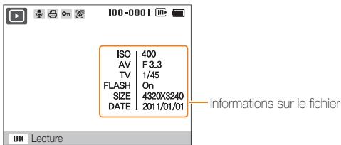SAMSUNG PL 120 - Appuyez sur [⚡] ou sur [💡] pour faire défiler les fichiers. - 2