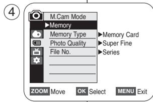 SAMSUNG SC-D263 - Réglage du nombre de fichier - 1