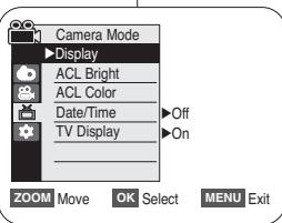 SAMSUNG SC-D263 - Réglage de l'affichage TV  (Affichage TV) - 2