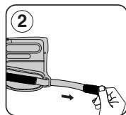 SAMSUNG SC-D263 - Réglage de la dragonne - 2