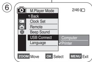 SAMSUNG SC-D263 - Impression de vos images avec PictBridge™ - 2