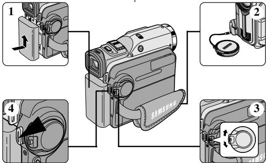 SAMSUNG SC-D305 - Making your First Recording - 1