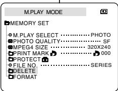 SAMSUNG SC-D305 - Effacement des images fixes mémorisées - 2
