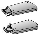 SAMSUNG SC-D305 - Battery Installation for the Remote Control - 1