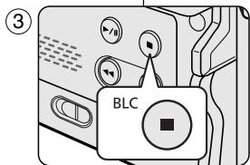 SAMSUNG SC-D455 - Utilización de la modalidad de compensación de la luz de fondo (BLC) - 2