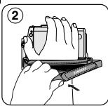 SAMSUNG SC-D455 - Ajuste de la empuñadura - 1