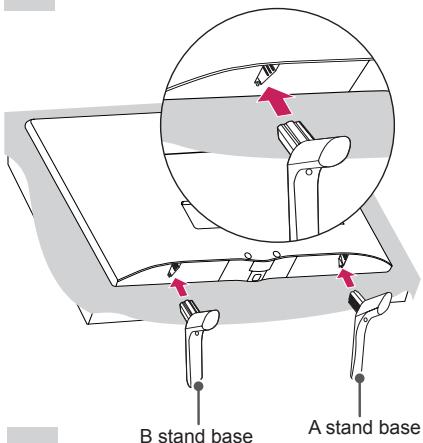 LG 47LB5820 - Attaching the stand - 3