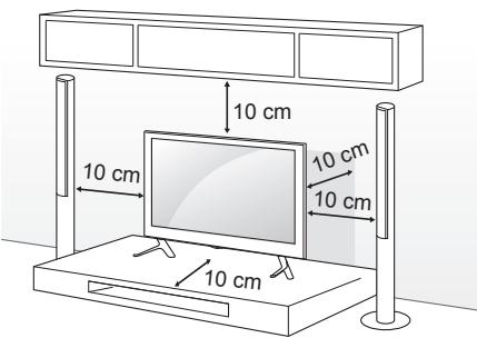 LG 47LB5820 - Montaje en una mesa - 1