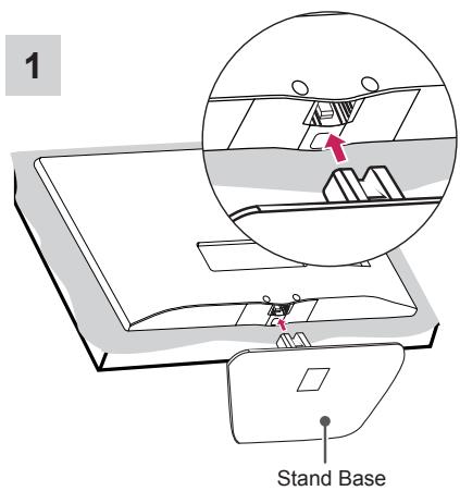 LG 47LB5820 - Attaching the stand - 5