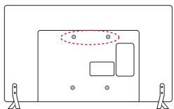 LG 47LB5820 - Befestigen des TV-Gerätes an einer Wand - 1