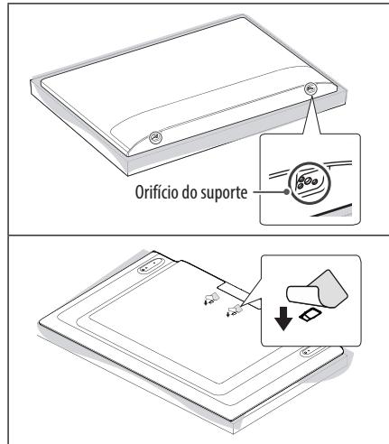 LG 49SJ810V, 55SJ810V - Objectos adquiridos em分开e (Suporte de montagem na parede) - 4