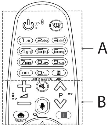 LG 49SJ810V, 55SJ810V - Magic remote functions - 1
