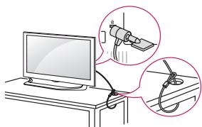 LG 49UH600V - Utilizzo del sistema di sicurezza kensington - 1