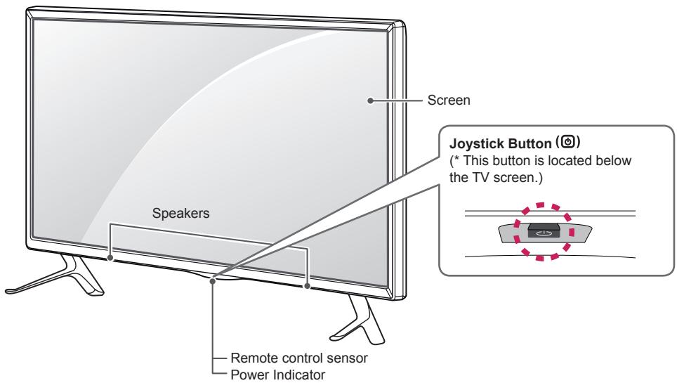 LG 50LB561V - Parts and buttons - 1
