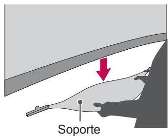LG 55EC935V - Cómo desmontar el soporte - 4