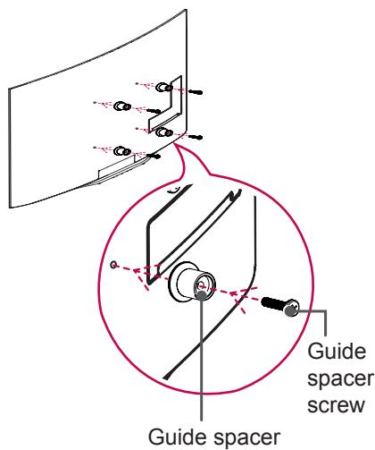 LG 55EC935V - Guide spacer assembly - 2