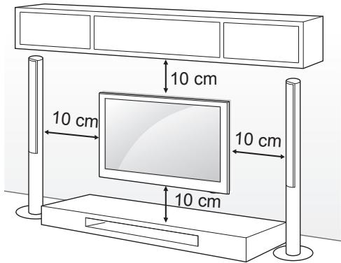 LG 55EC935V - Mounting on a wall - 1