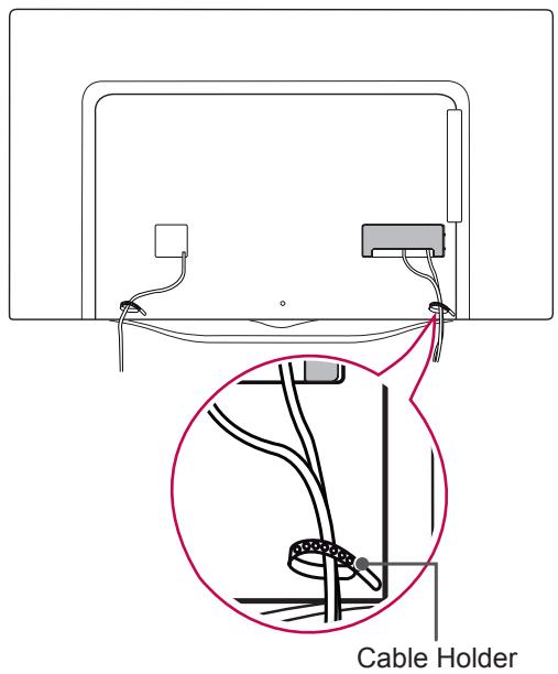 LG 55EC935V - Tidying cables - 1