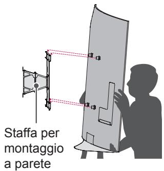 LG 55EC935V - Rimozione del supporto - 1