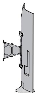 LG 55EC935V - Installation du support de fixation murale - 3