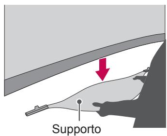LG 55EC935V - Rimozione del supporto - 4