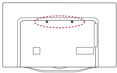 LG 55EC935V - Fixar a TV numa parede - 1
