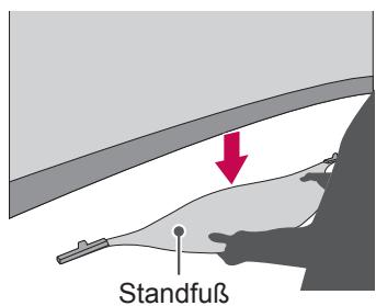 LG 55EC935V - Abnehmen des Standfußes - 4