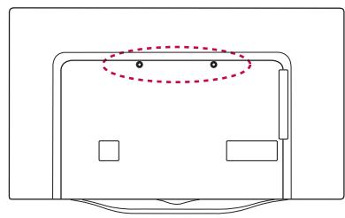 LG 55EC935V - Befestigen des TV-Gerätes an einer Wand - 1