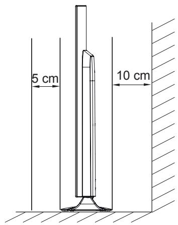 LG 55EC935V - Mounting on a table - 2