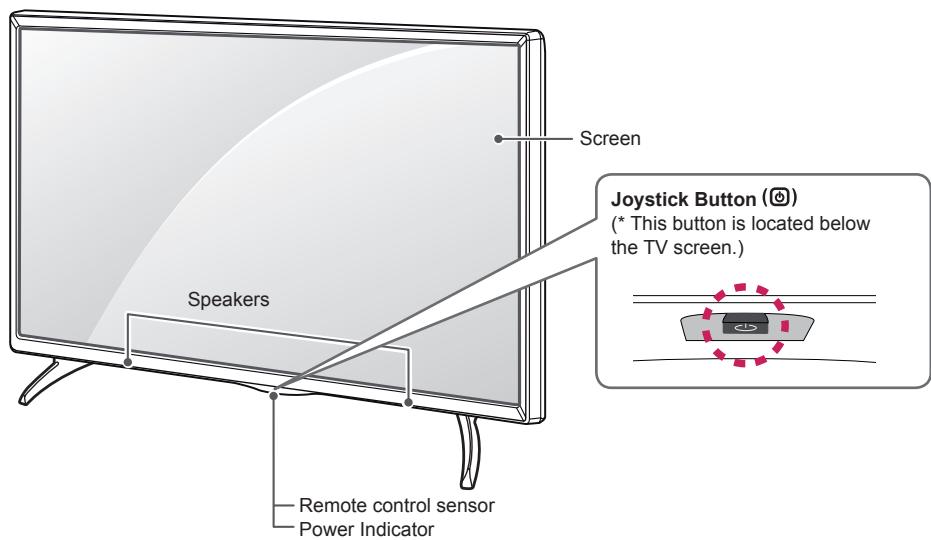 LG 55LB5610 - Parts and buttons - 2