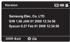 SAMSUNG SMX-F30BP - Menu design - 1