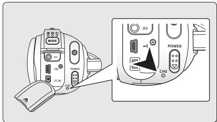 SAMSUNG SMX-F30BP - Voyant de charge - 1