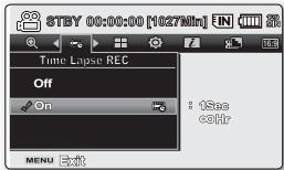 SAMSUNG SMX-F33LP - Réglage de l'intervalle : - 1