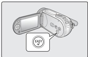SAMSUNG SMX-F33LP - Pour annuler le mode EASY q - 1
