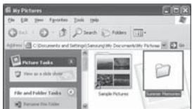 SAMSUNG SMX-F33LP - Transfert de fichiers du camescope a memoire FLASH vers votre ordinateur - 1