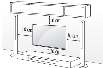 LG 55UF685V - Montaggio a parete - 1