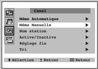 SAMSUNG 29M6 - Mémorisez les chaînes manuellement - 3