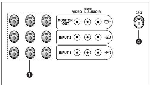 SAMSUNG 29M6 - Panneaux de connexion - 3
