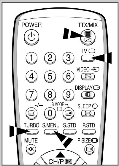 SAMSUNG 29M6 - Utilisez le mode FLOF pour selectionner une page de télétexte - 1
