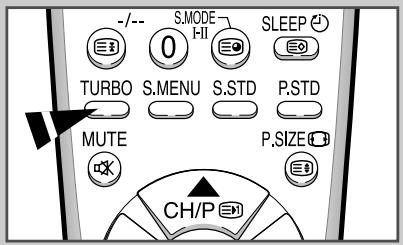 SAMSUNG 29M6 - Sélectionnez la fonction Son Turbo - 1