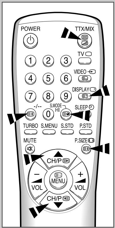 SAMSUNG 34A7 - Sélectionnez une page de télétexte spécifique - 2