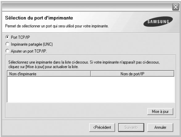 SAMSUNG CLP-310N - Sélectionnéz Installation standard sur imprimante réseau. Cliquez sur Suivant. - 4