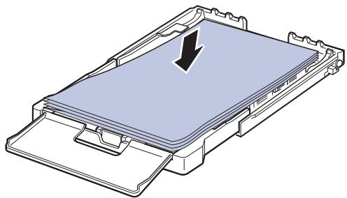 SAMSUNG CLP-310N - Modification du format de papier dans le bac d'alimentation - 4
