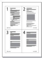 SAMSUNG CLP-610ND - Impression de plusieurs pages sur une feuille (pages multiples) - 1