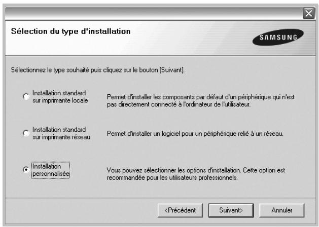 SAMSUNG CLP-610ND - Installation personalisée - 2