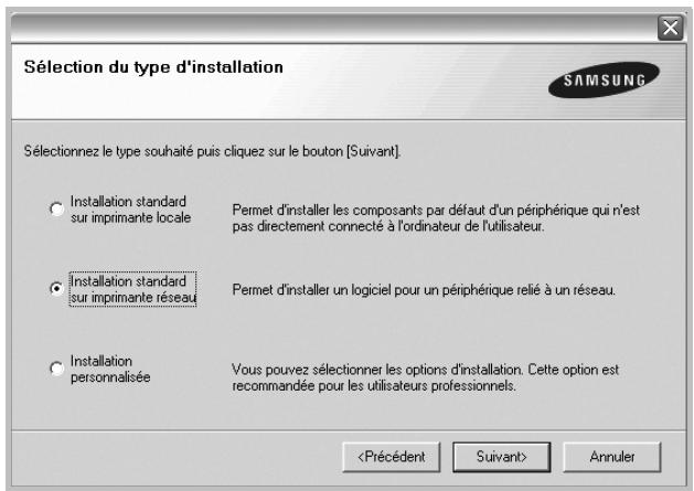 SAMSUNG CLP-610ND - Installation du logiciel pour une impression en réseau - 2