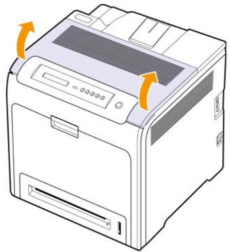 SAMSUNG CLP-610ND - Dans la zone de l'unité de chauffe - 1