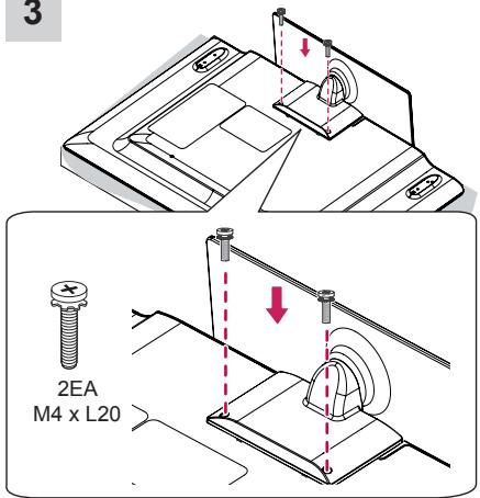 LG 60LB730V - Attaching the stand - 13